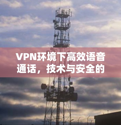 VPN环境下高效语音通话,技术与安全的平衡之道 VPN环境下高效语音通话,技术与安全的平衡之道