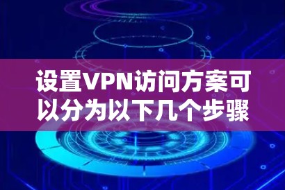 设置VPN访问方案可以分为以下几个步骤，确保VPN连接的安全性和隐私